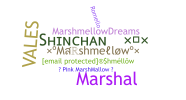 الاسم المستعار - Marshmellow