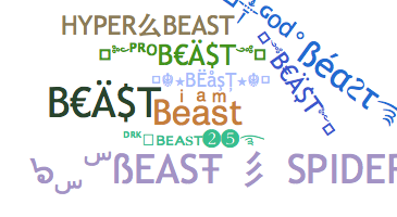 الاسم المستعار - Beast