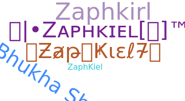الاسم المستعار - Zaphkiel