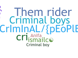 الاسم المستعار - Criminalboys