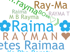 الاسم المستعار - Rayma