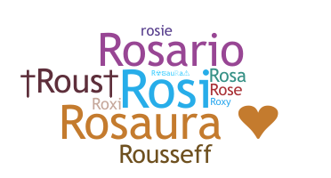 الاسم المستعار - Rosaura