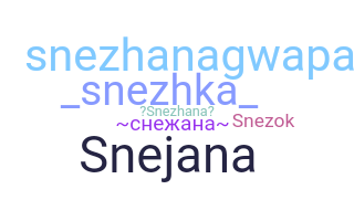 الاسم المستعار - Snezhana