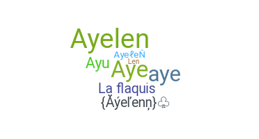 الاسم المستعار - ayelen