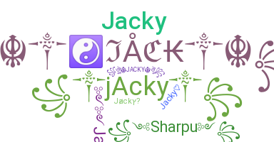 الاسم المستعار - Jacky