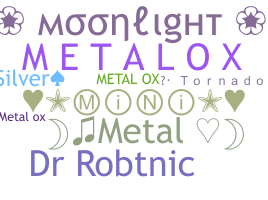 الاسم المستعار - metalox