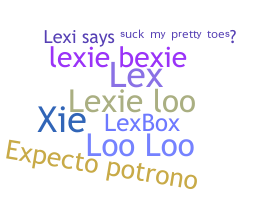 الاسم المستعار - Lexie