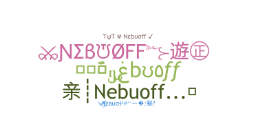 الاسم المستعار - Nebuoff