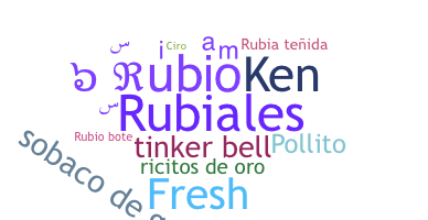 الاسم المستعار - Rubio