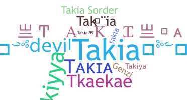 الاسم المستعار - Takia