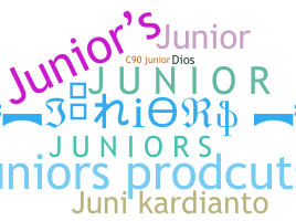 الاسم المستعار - Juniors