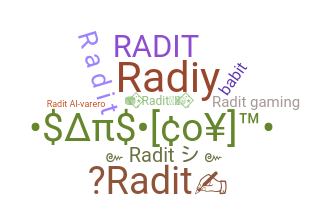 الاسم المستعار - Radit