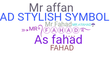 الاسم المستعار - MrFahad