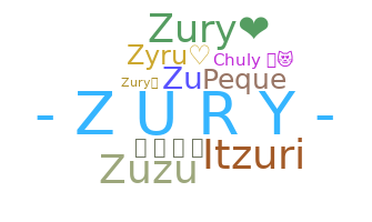 الاسم المستعار - Zury