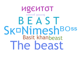 الاسم المستعار - beasts