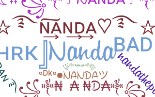 الاسم المستعار - Nanda