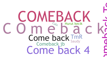 الاسم المستعار - comeback