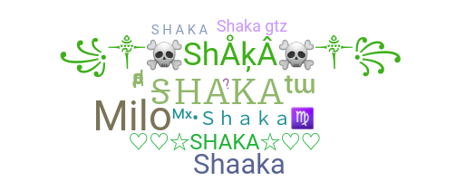 الاسم المستعار - Shaka