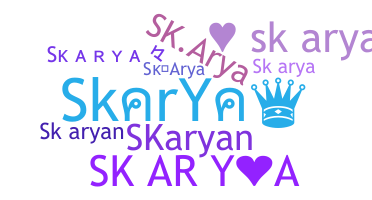 الاسم المستعار - SkarYa