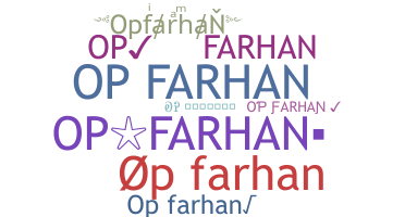 الاسم المستعار - Opfarhan