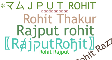 الاسم المستعار - RajputRohit