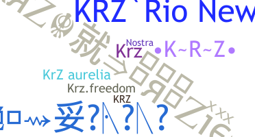 الاسم المستعار - KrZ