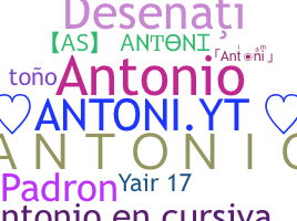 الاسم المستعار - Antoni