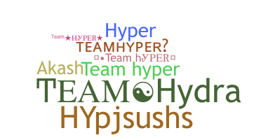 الاسم المستعار - teamhyper