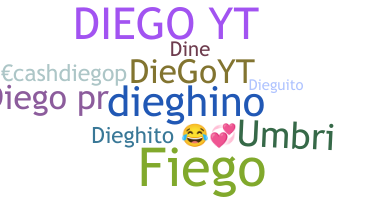 الاسم المستعار - diegoo