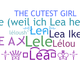 الاسم المستعار - Lea