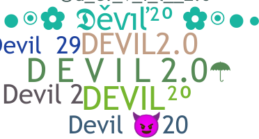 الاسم المستعار - Devil20