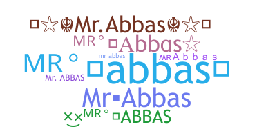الاسم المستعار - Mrabbas