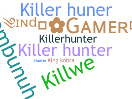 الاسم المستعار - KillerHunter