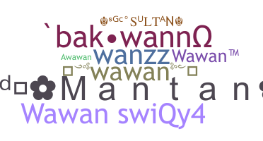 الاسم المستعار - Wawan