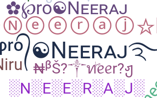 الاسم المستعار - Neeraj