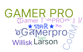 الاسم المستعار - Gamerpro