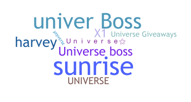 الاسم المستعار - universe