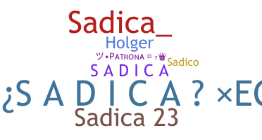 الاسم المستعار - Sadica