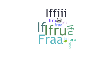 الاسم المستعار - Ifra