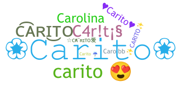 الاسم المستعار - Carito