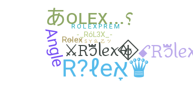 الاسم المستعار - Rolex