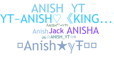 الاسم المستعار - AnishYt