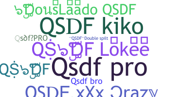 الاسم المستعار - QSDF