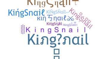 الاسم المستعار - KingSnail