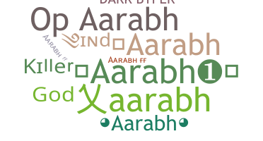 الاسم المستعار - Aarabh