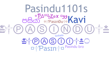 الاسم المستعار - Pasindu