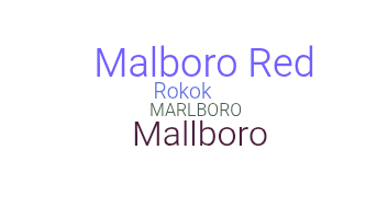 الاسم المستعار - malboro