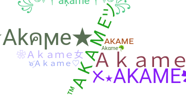 الاسم المستعار - Akame