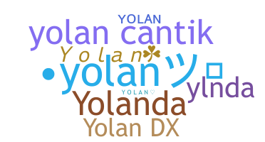 الاسم المستعار - Yolan