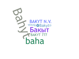 الاسم المستعار - bakyt